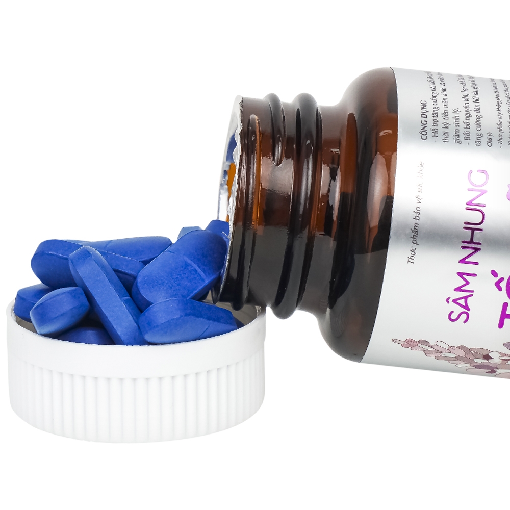 Hình ảnh Viên nén Sâm Nhung Tố Nữ Tuệ Linh hỗ trợ tăng cường nội tiết tố nữ (Hộp 30 viên)