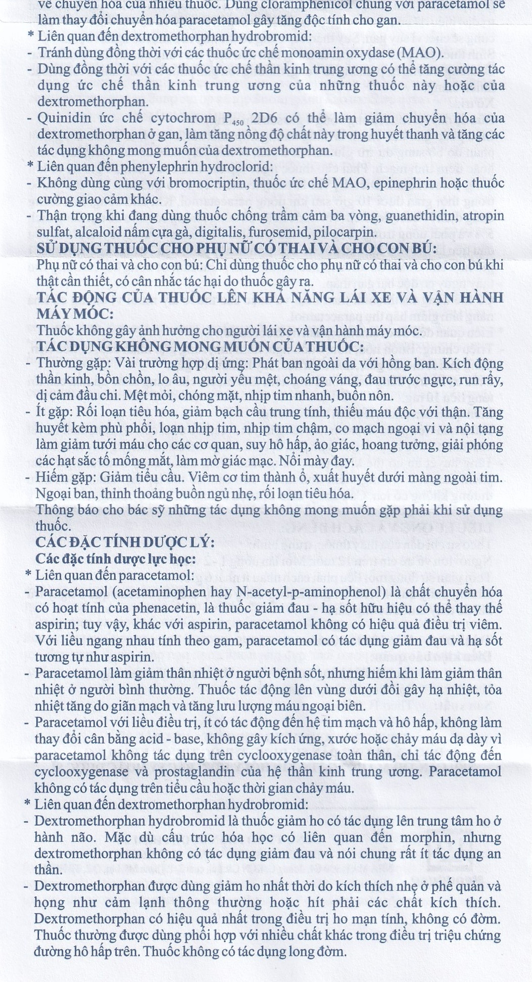 Hình ảnh Thuốc Acemol Plus Nadyphar điều trị các triệu chứng của cảm cúm và cảm lạnh cho người lớn và trẻ em trên 12 tuổi (10 vỉ x 10 viên)