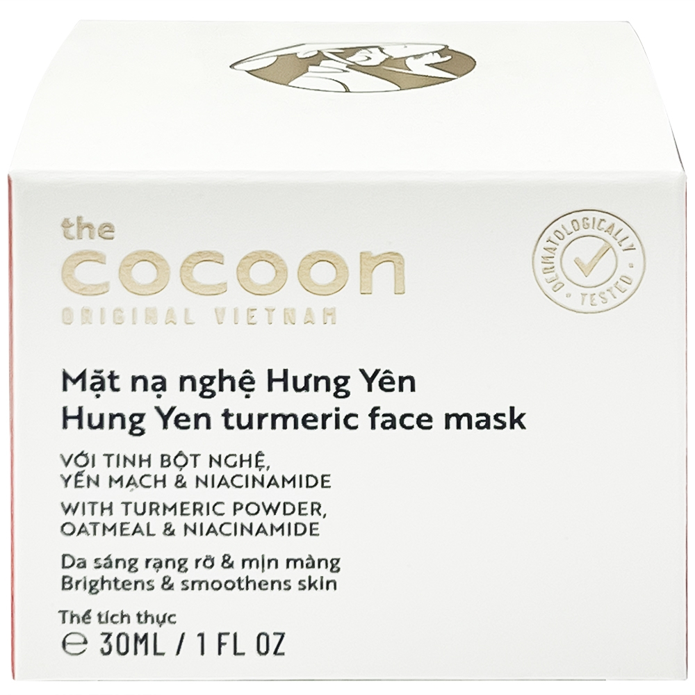 Hình ảnh Mặt nạ nghệ Hưng Yên Cocoon cải thiện bề mặt, giúp da trở nên mịn màng (30ml)