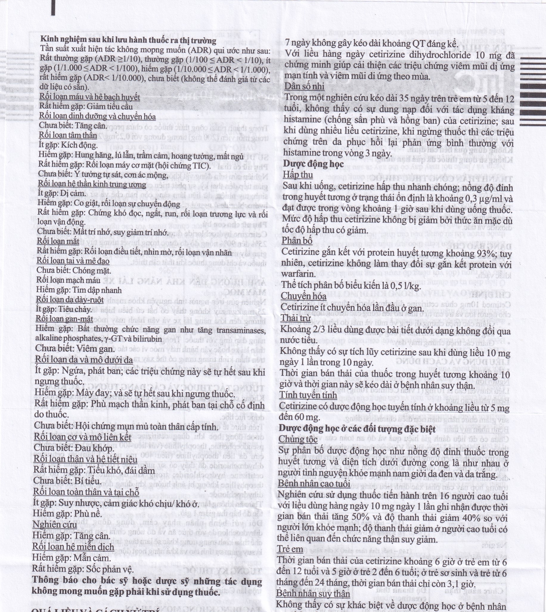 Hình ảnh Thuốc Cetimed 10mg Medochemie điều trị triệu chứng viêm mũi dị ứng (1 vỉ x 10 viên)