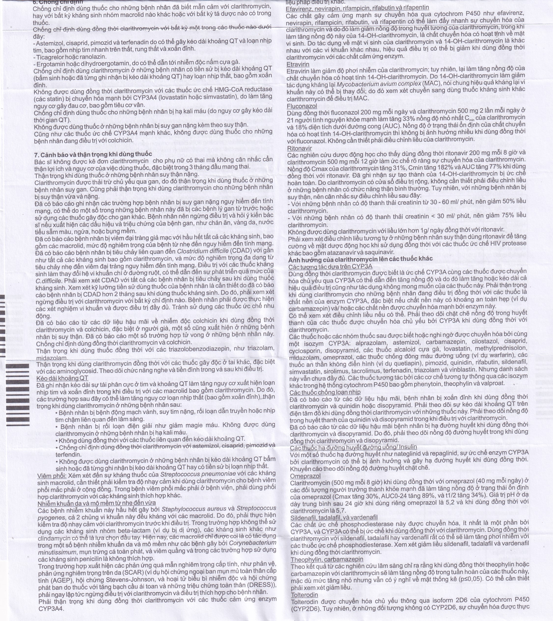 Hình ảnh Thuốc Crutit 500mg S.C Antibiotice điều trị các bệnh nhiễm khuẩn do các vi khuẩn nhạy cảm (2 vỉ x 10 viên)