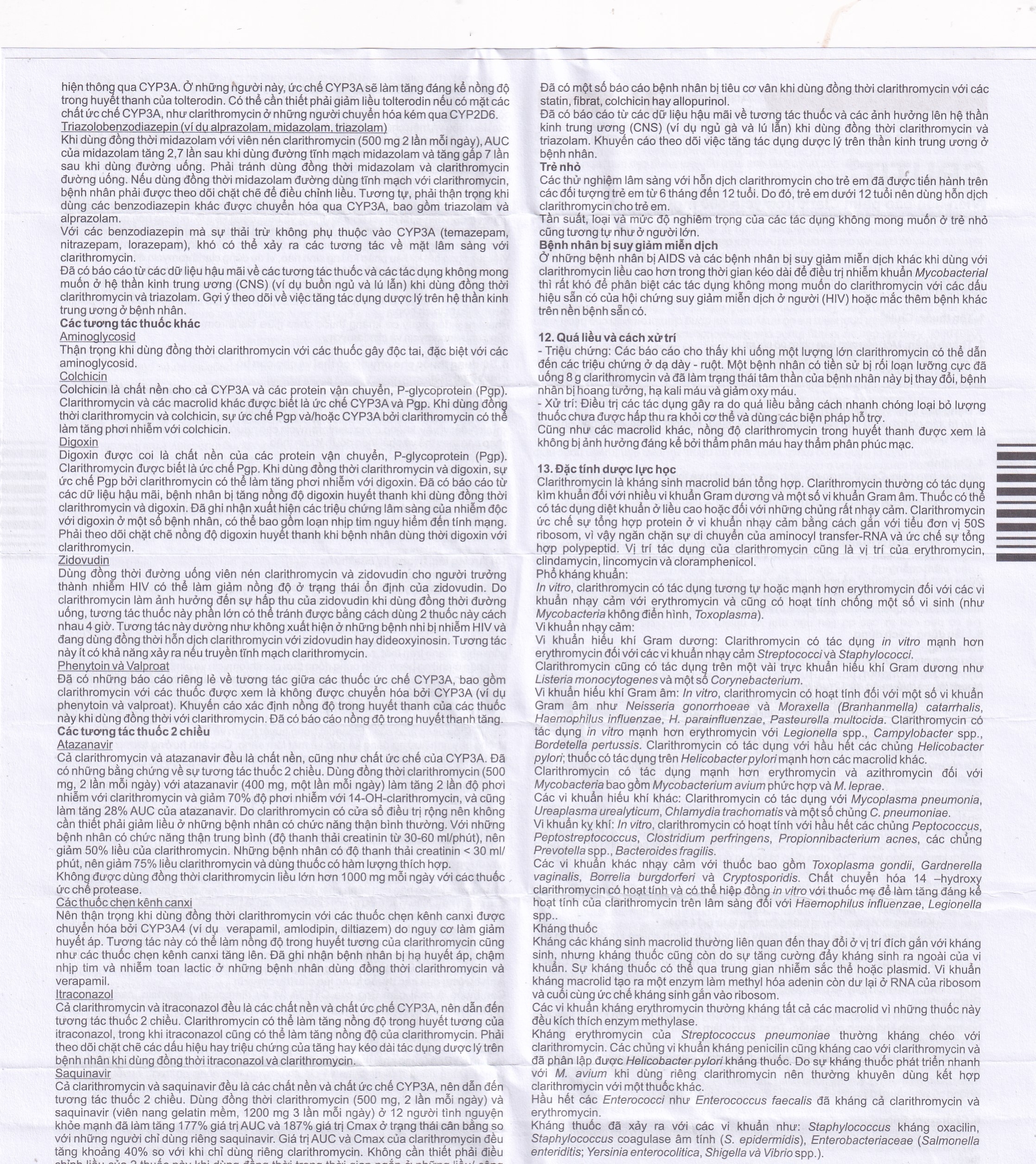 Hình ảnh Thuốc Crutit 500mg S.C Antibiotice điều trị các bệnh nhiễm khuẩn do các vi khuẩn nhạy cảm (2 vỉ x 10 viên)