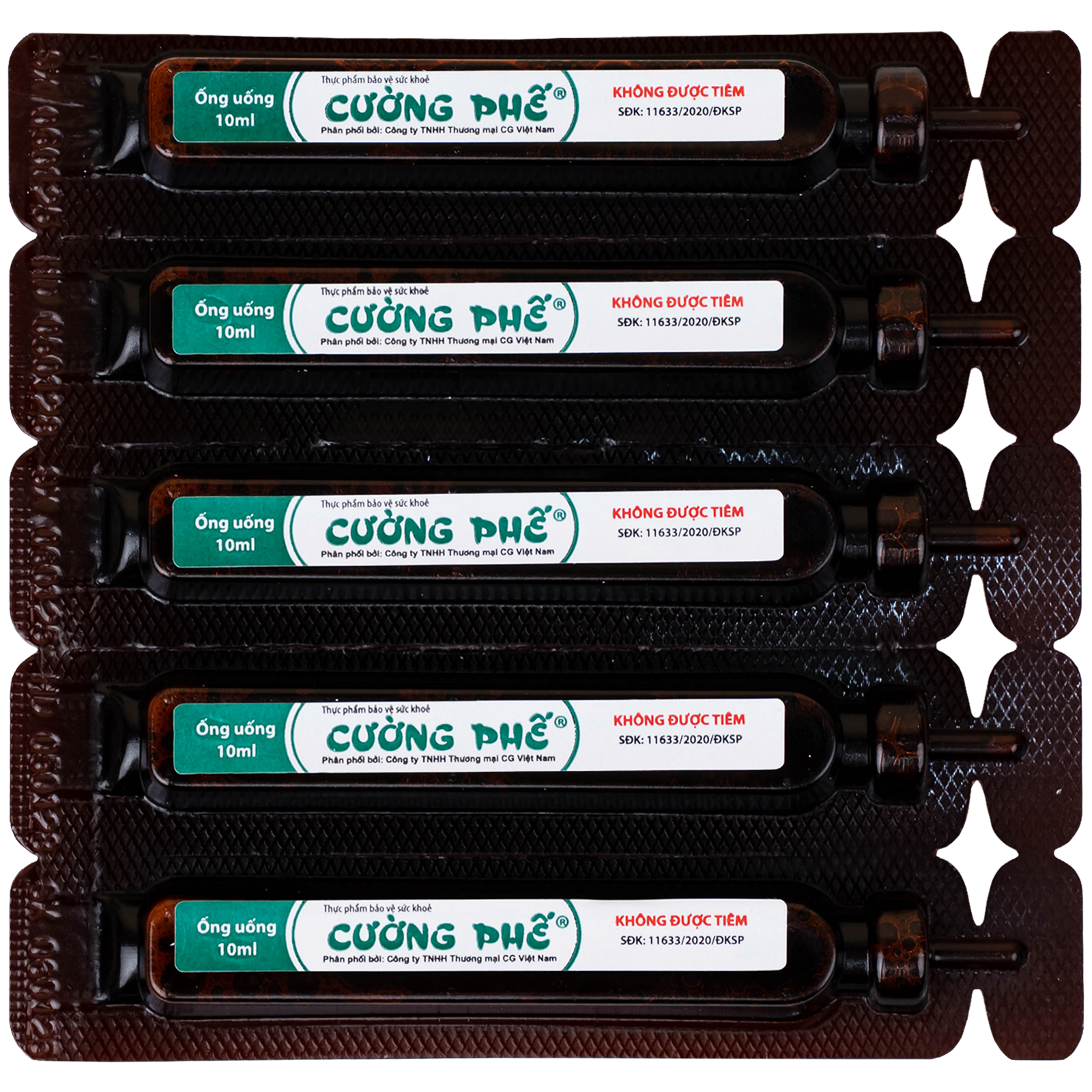 Hình ảnh Siro Cường Phế Lotus tăng cường chức năng hô hấp (10 ống x 10ml)