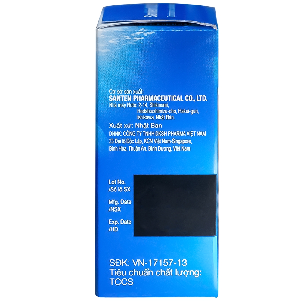 Hình ảnh Thuốc nhỏ mắt Sanlein 0.1% Santen hỗ trợ điều trị rối loạn biểu mô kết giác mạc (5ml)