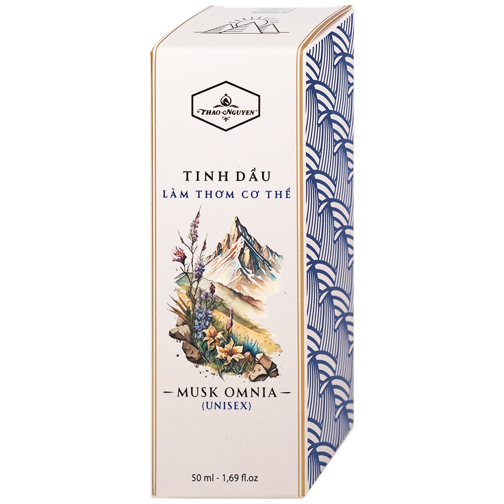 Hình ảnh Tinh dầu Musk Omnia Thảo Nguyên 50ml làm thơm cơ thể, chống vi khuẩn gây mùi