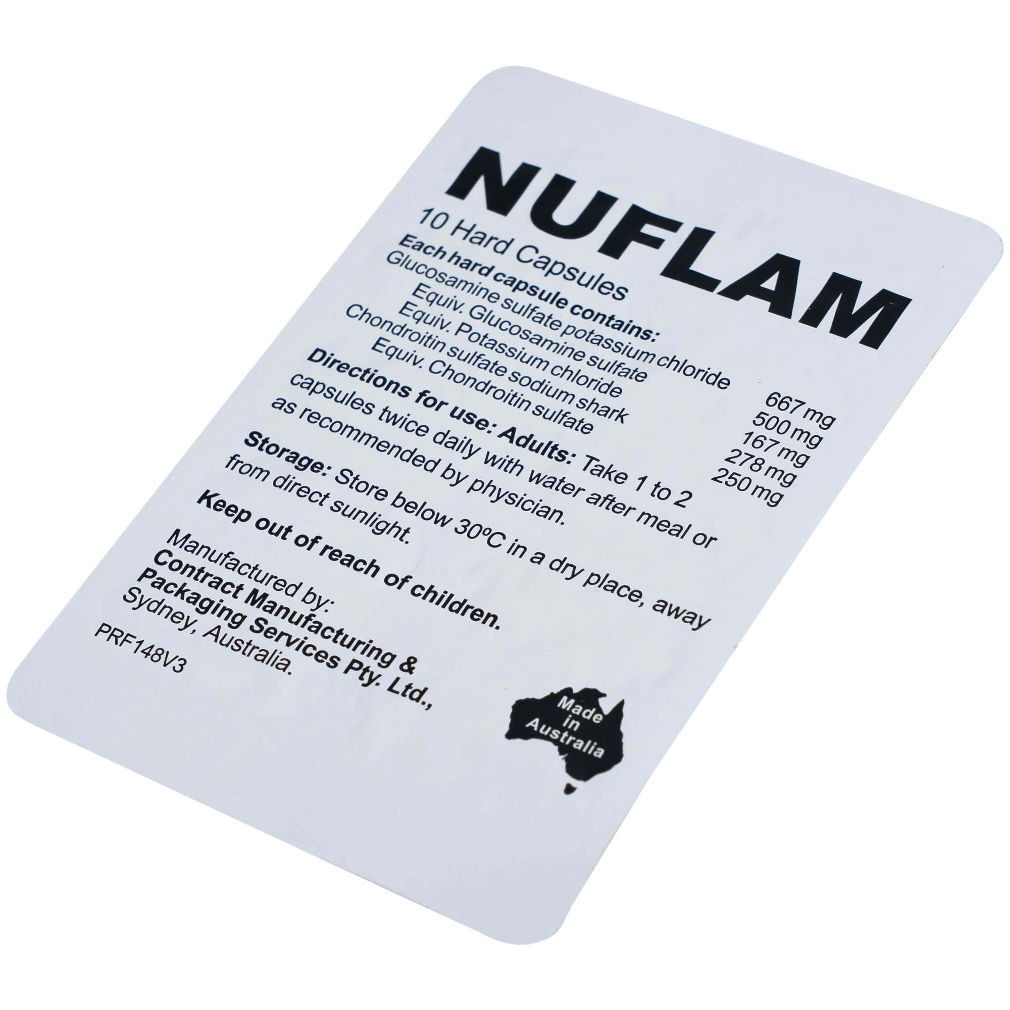 Hình ảnh Thuốc Nuflam Zifam giúp giảm triệu chứng của thoái hóa khớp thể nhẹ (10 vỉ x 10 viên)