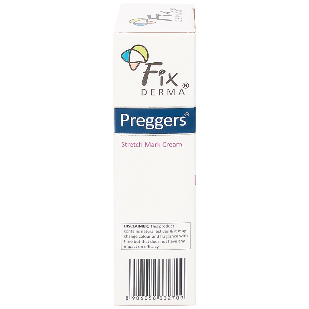 Hình ảnh Kem bôi da Fixderma Preggers Stretch Mark Cream dưỡng ẩm, giảm rạn da cho phụ nữ mang thai và sau sinh (60g)
