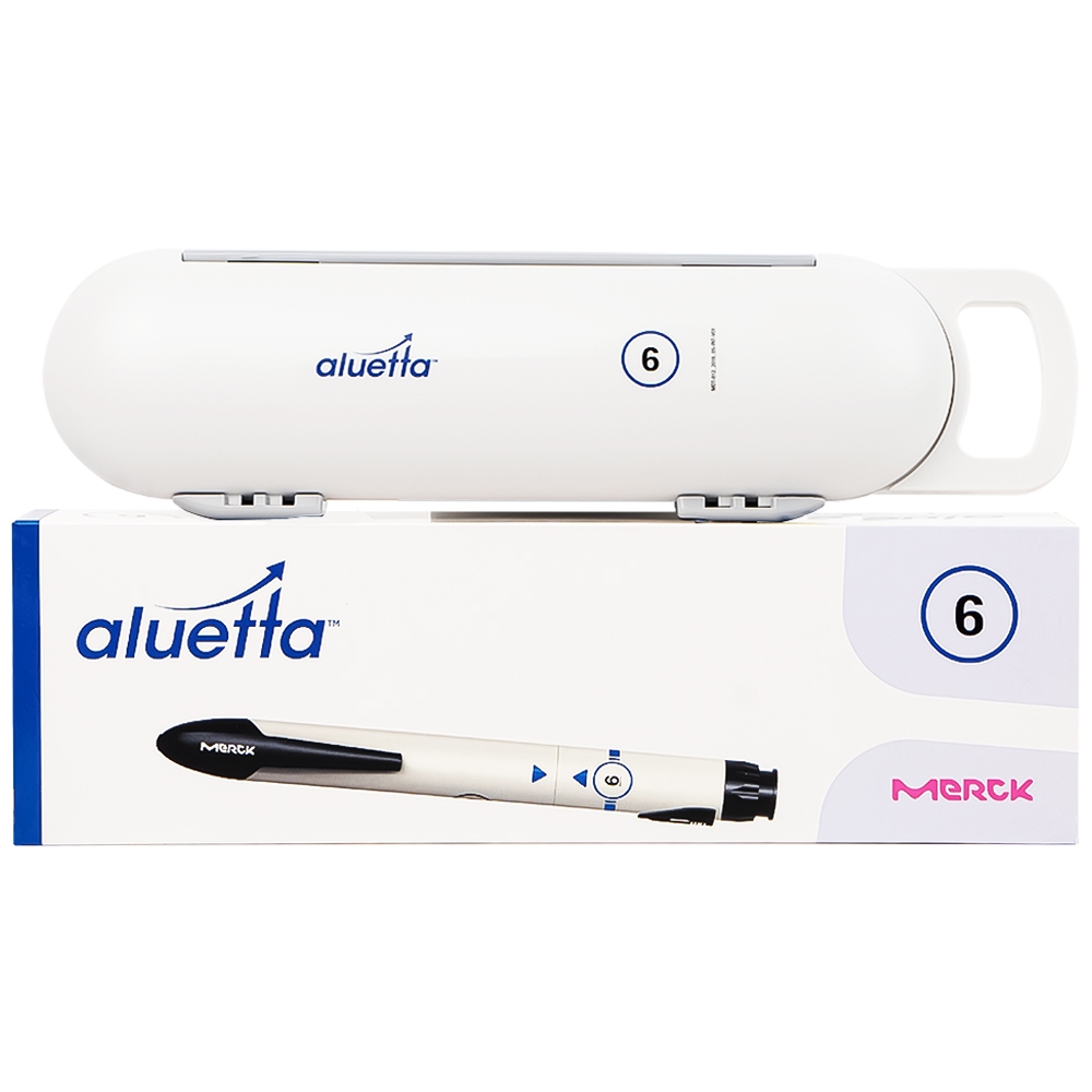 Hình ảnh Bút tiêm aluetta Merck điều trị bệnh tiểu đường bằng insulin
