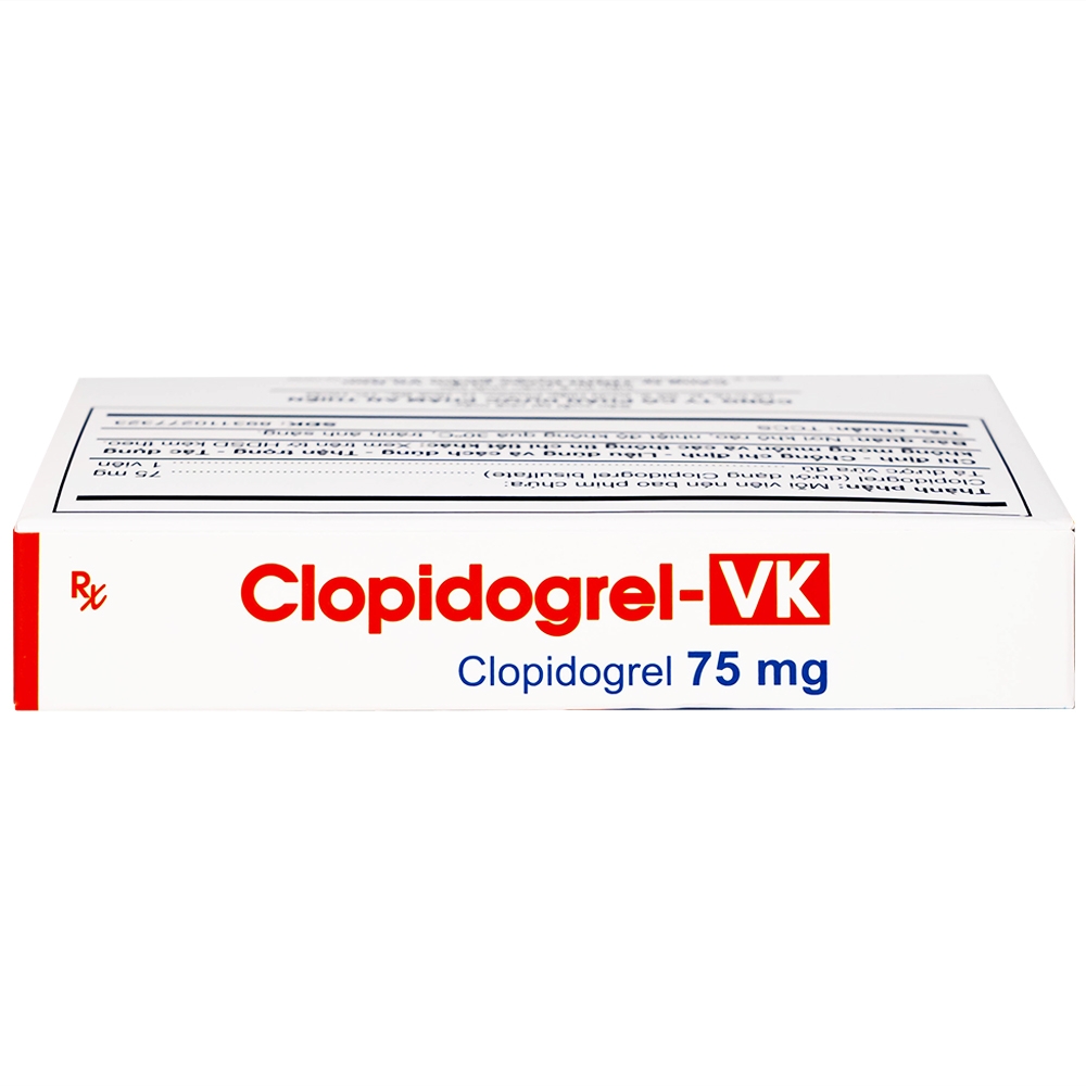 Hình ảnh CLOPIDOGREL-VK 75MG AN THIÊN 3X10