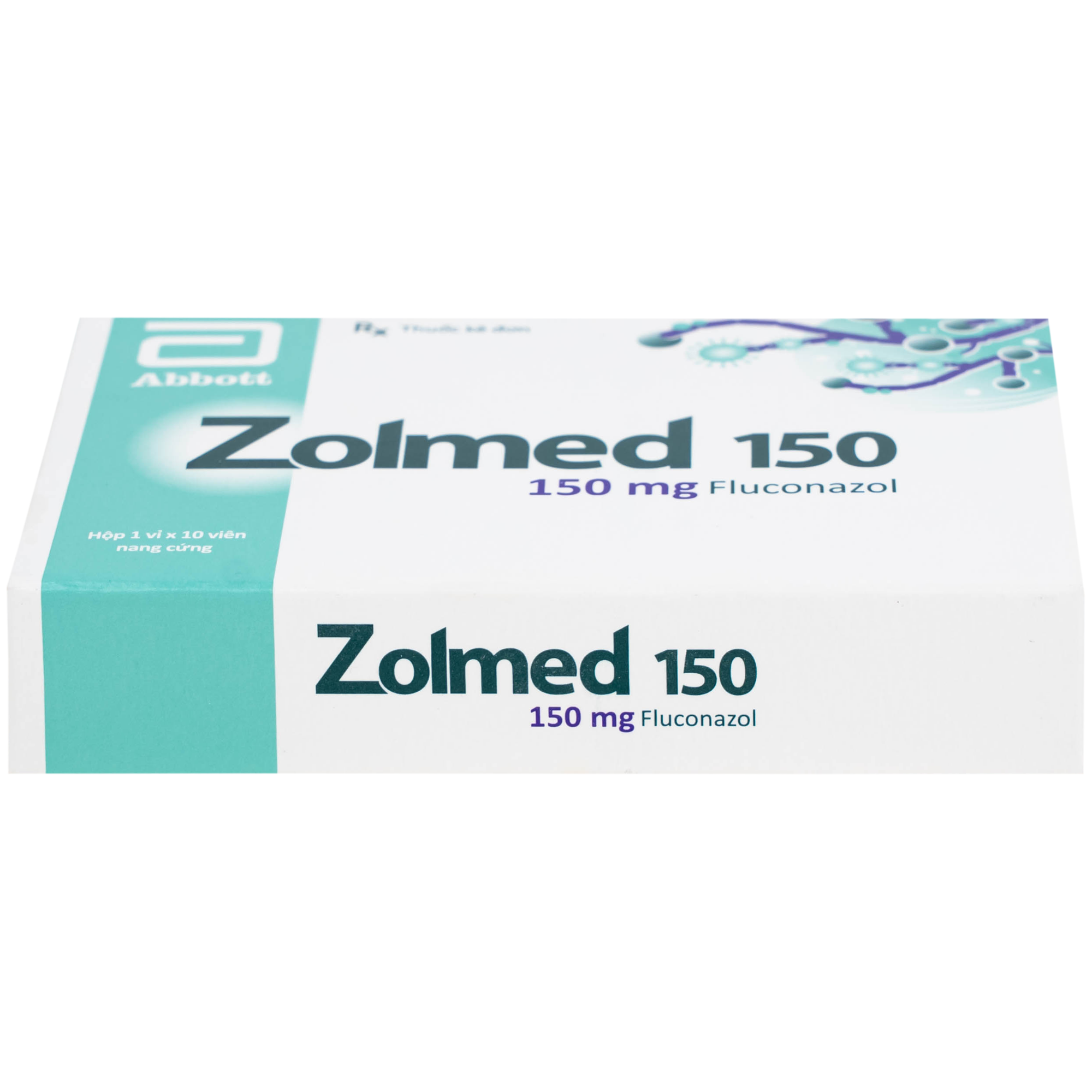 Hình ảnh Thuốc Zolmed 150 Abbott điều trị các bệnh nhiễm nấm, dự phòng nhiễm nấm (1 vỉ x 10 viên)