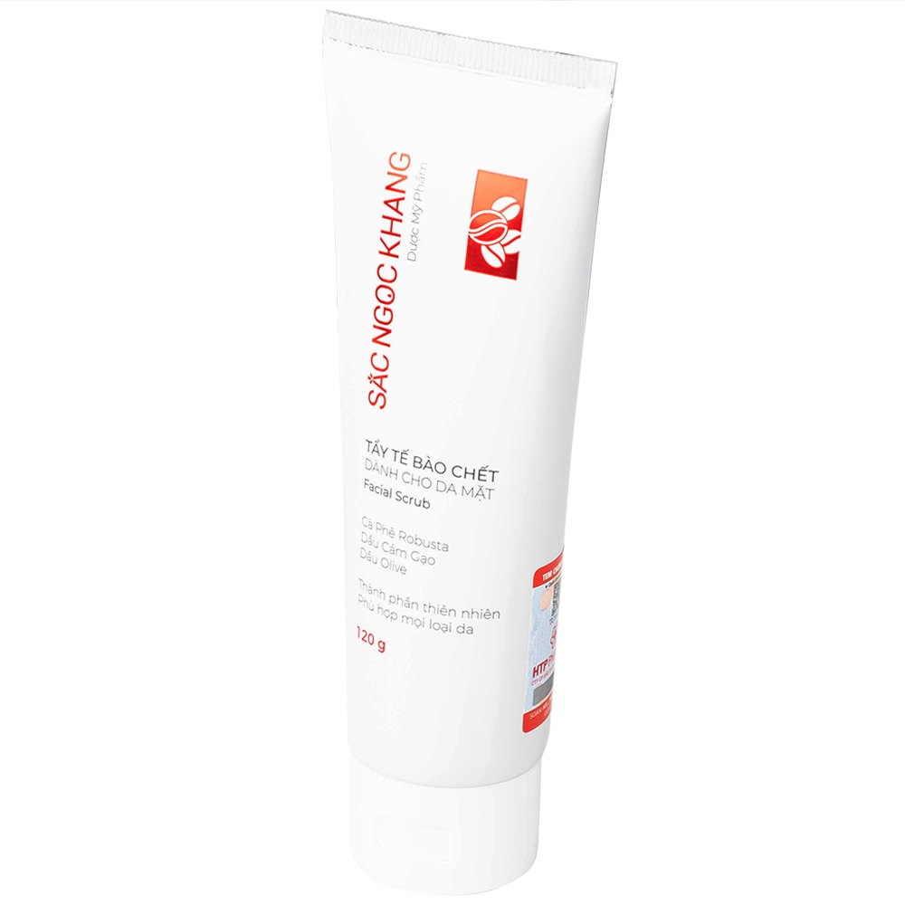 Hình ảnh Tẩy tế bào chết da mặt Sắc Ngọc Khang 120g làm sạch, sáng mịn và đều màu da