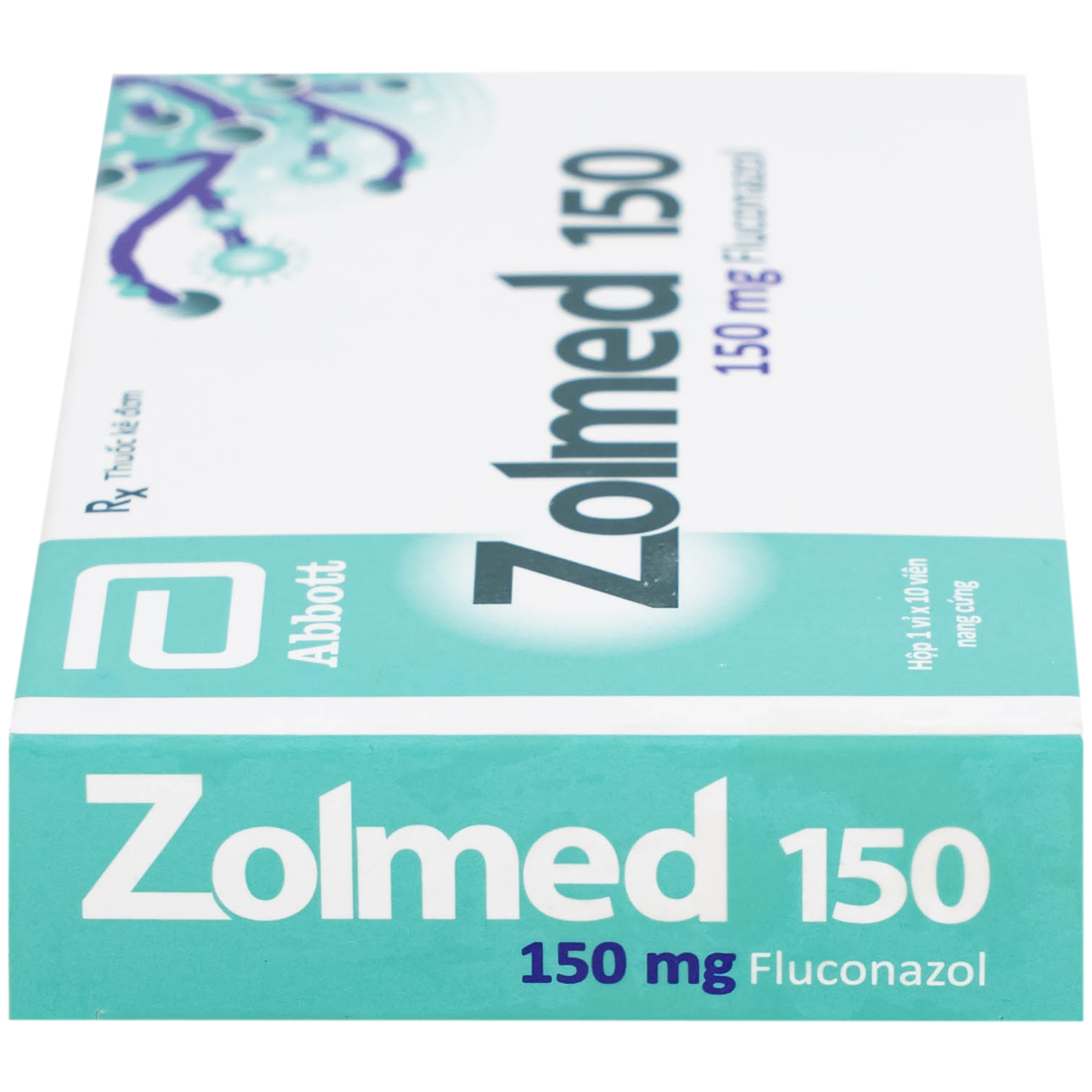 Hình ảnh Thuốc Zolmed 150 Abbott điều trị các bệnh nhiễm nấm, dự phòng nhiễm nấm (1 vỉ x 10 viên)