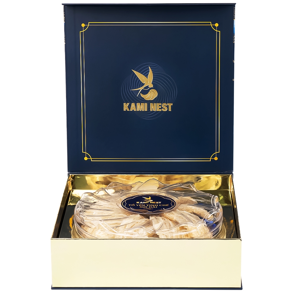 Hình ảnh Tổ yến tinh chế sợi dài Kami Nest bổ dưỡng cho hệ tim mạch, tăng cường hệ thống miễn dịch (100g)