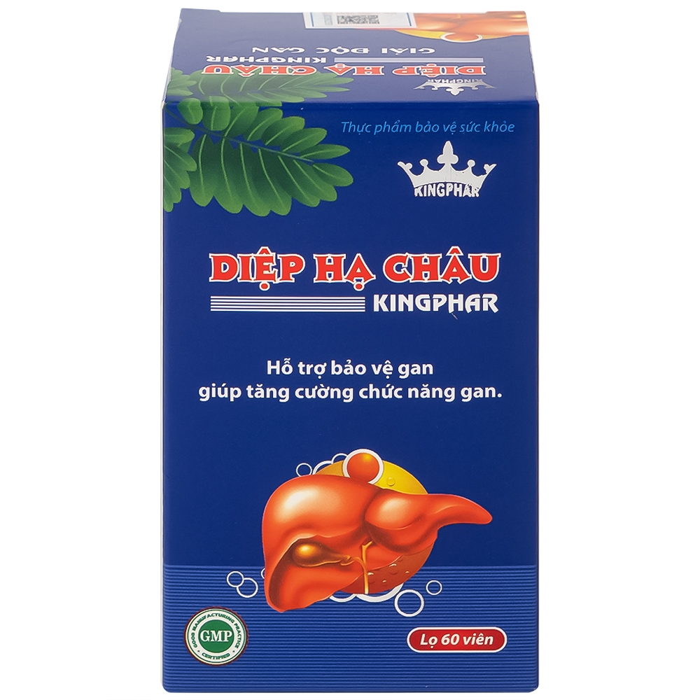 Hình ảnh Viên uống Diệp Hạ Châu Kingphar hỗ trợ bảo vệ gan, tăng cường chức năng gan (60 viên)
