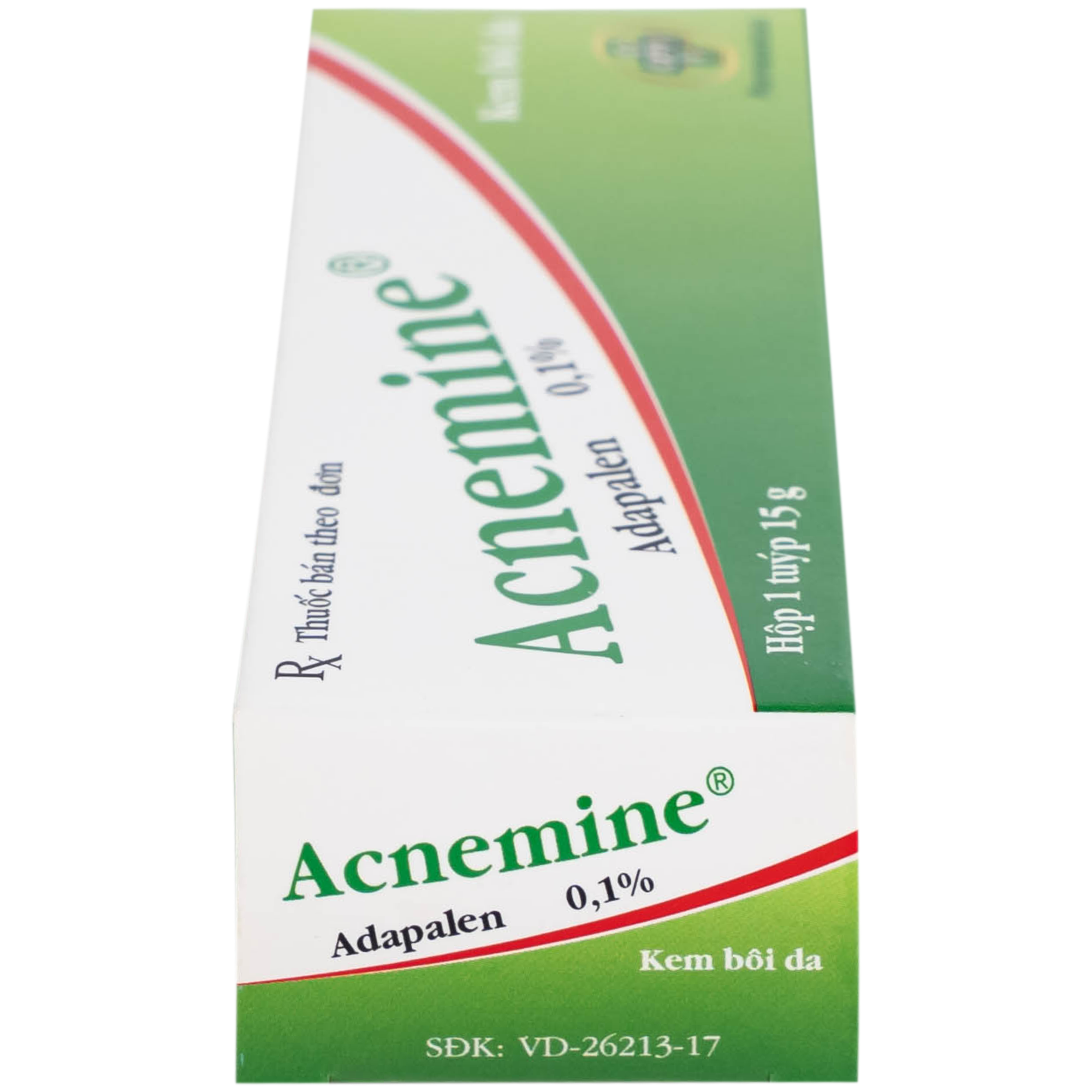 Hình ảnh Thuốc bôi da Acnemine Adapalen 0.1% OPV (15g)
