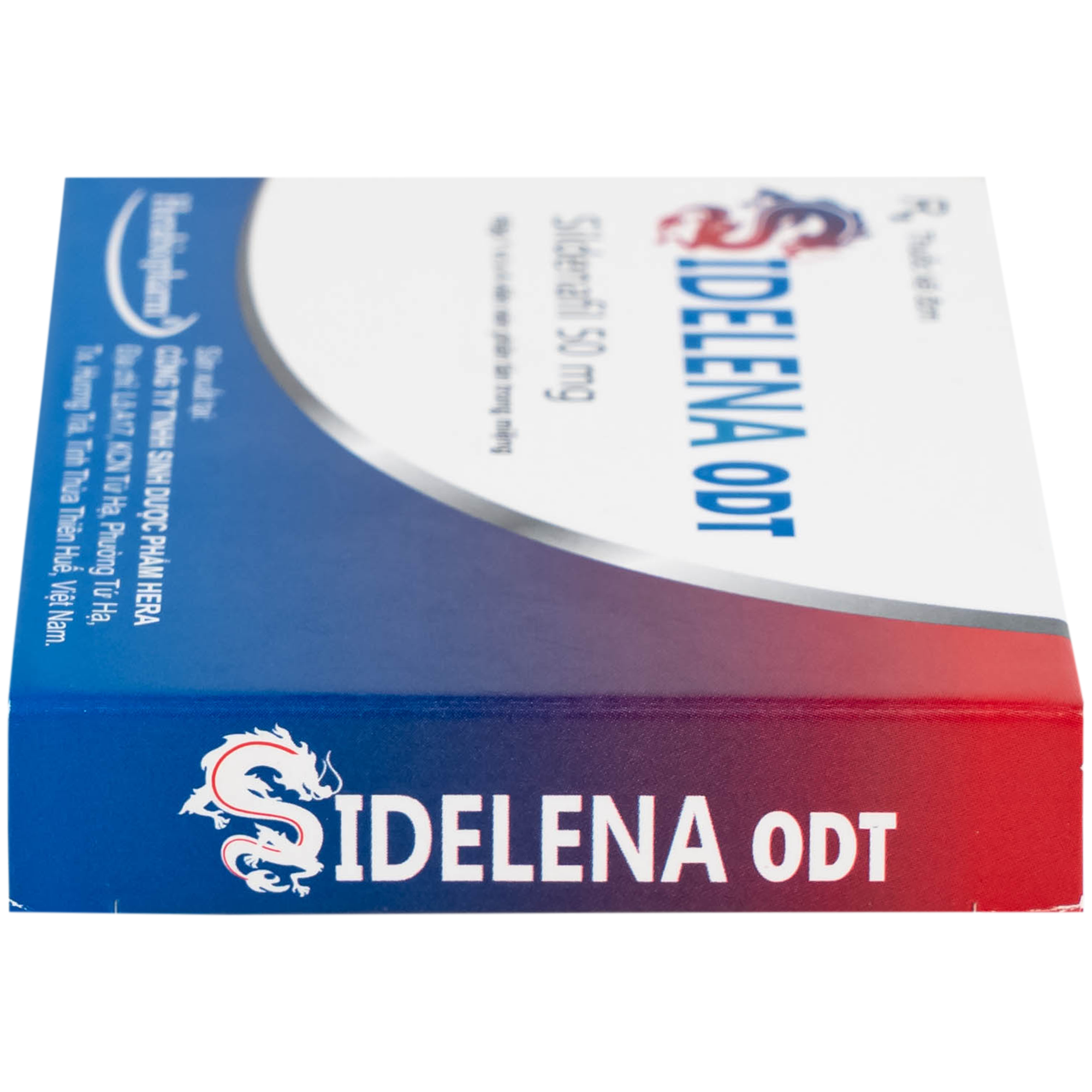 Hình ảnh Thuốc Sidelena ODT 50mg Herabiopharm điều trị rối loạn chức năng cương dương ở nam giới (1 vỉ x 4 viên)