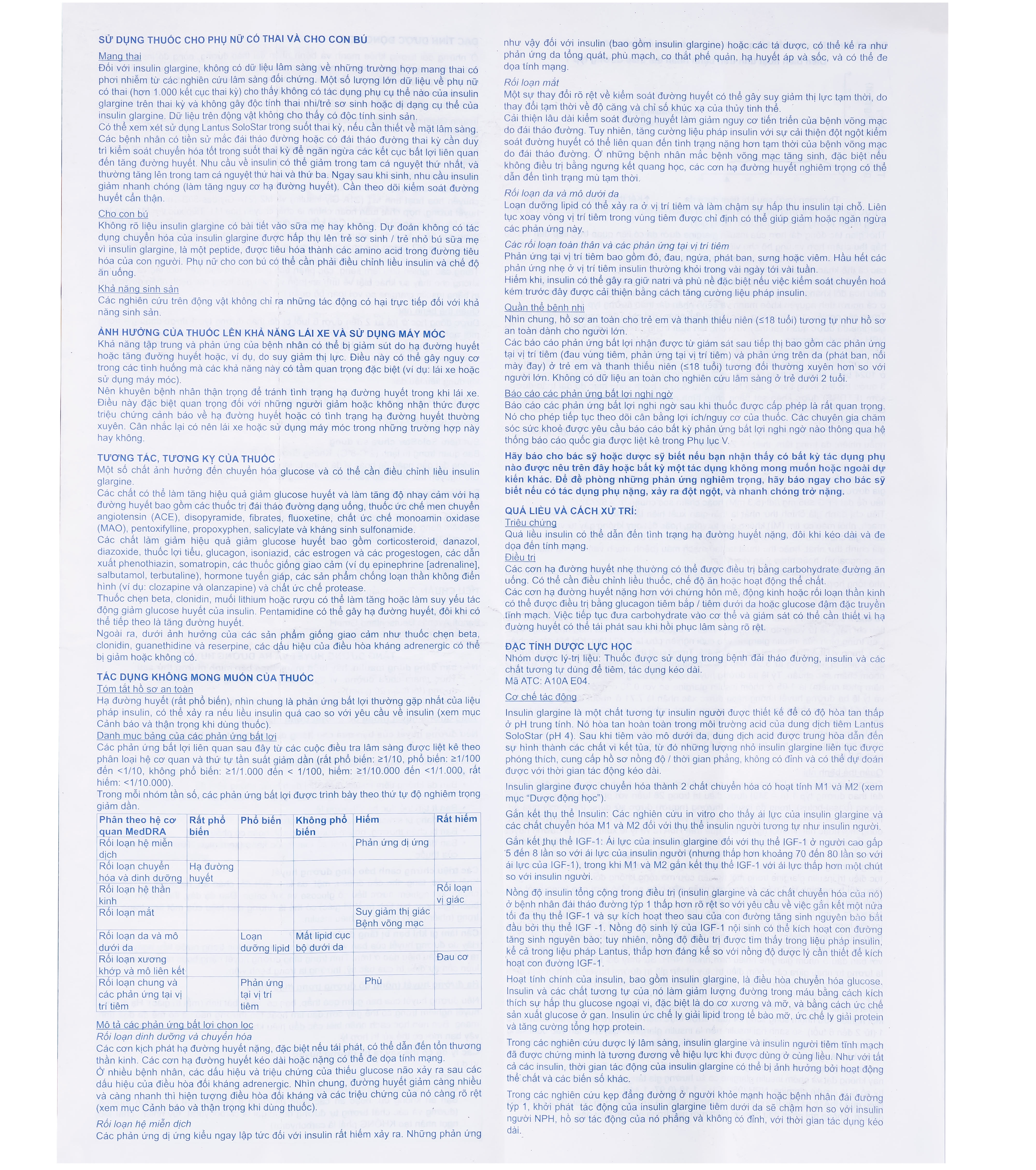 Hình ảnh Bút tiêm Lantus SoloStar 100 Units/ml điều trị đái tháo đường (5 cây x 3ml)