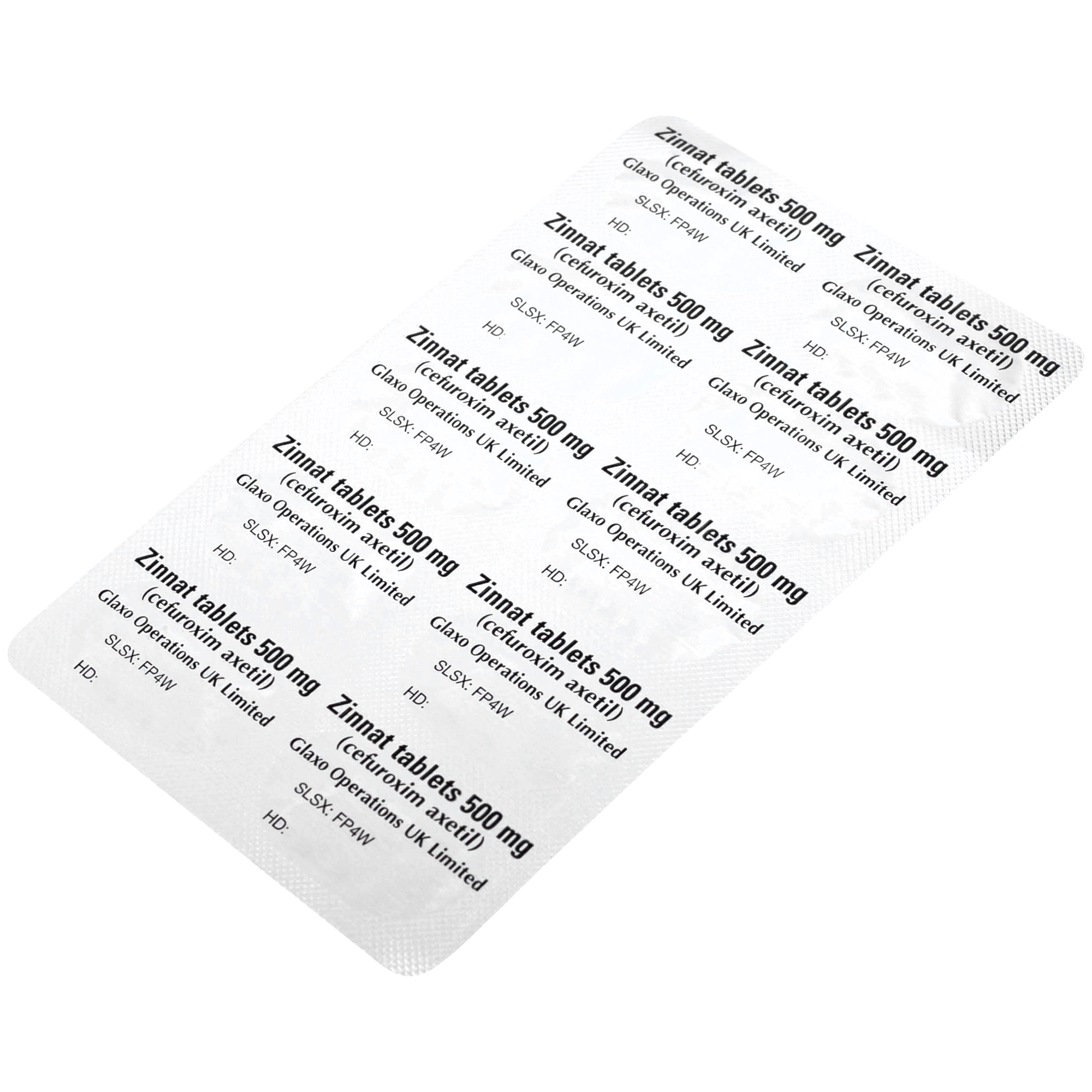 Hình ảnh Thuốc Zinnat tablets 500mg Sandoz điều trị những nhiễm khuẩn do vi khuẩn nhạy cảm gây ra (1 vỉ x 10 viên)