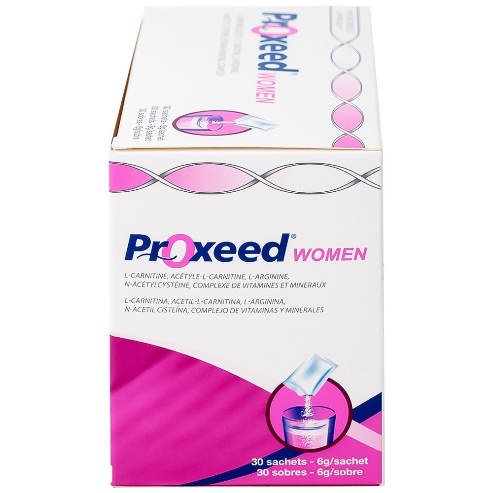 Hình ảnh Bột Proxeed Women Sigma-tau HealthScience hỗ trợ sức khỏe sinh sản nữ giới (30 gói x 6g)
