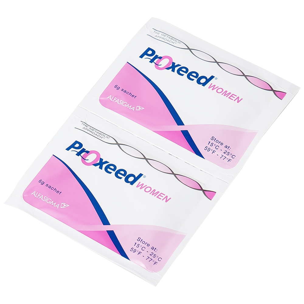 Hình ảnh Bột Proxeed Women Sigma-tau HealthScience hỗ trợ sức khỏe sinh sản nữ giới (30 gói x 6g)