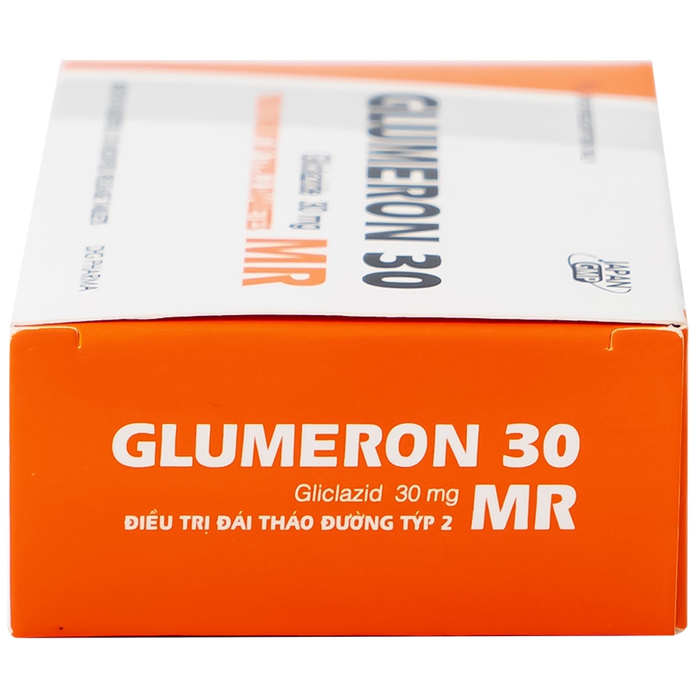 Hình ảnh Thuốc Glumeron 30 MR DHG điều trị bệnh đái tháo đường típ 2 (5 vỉ x 20 viên)