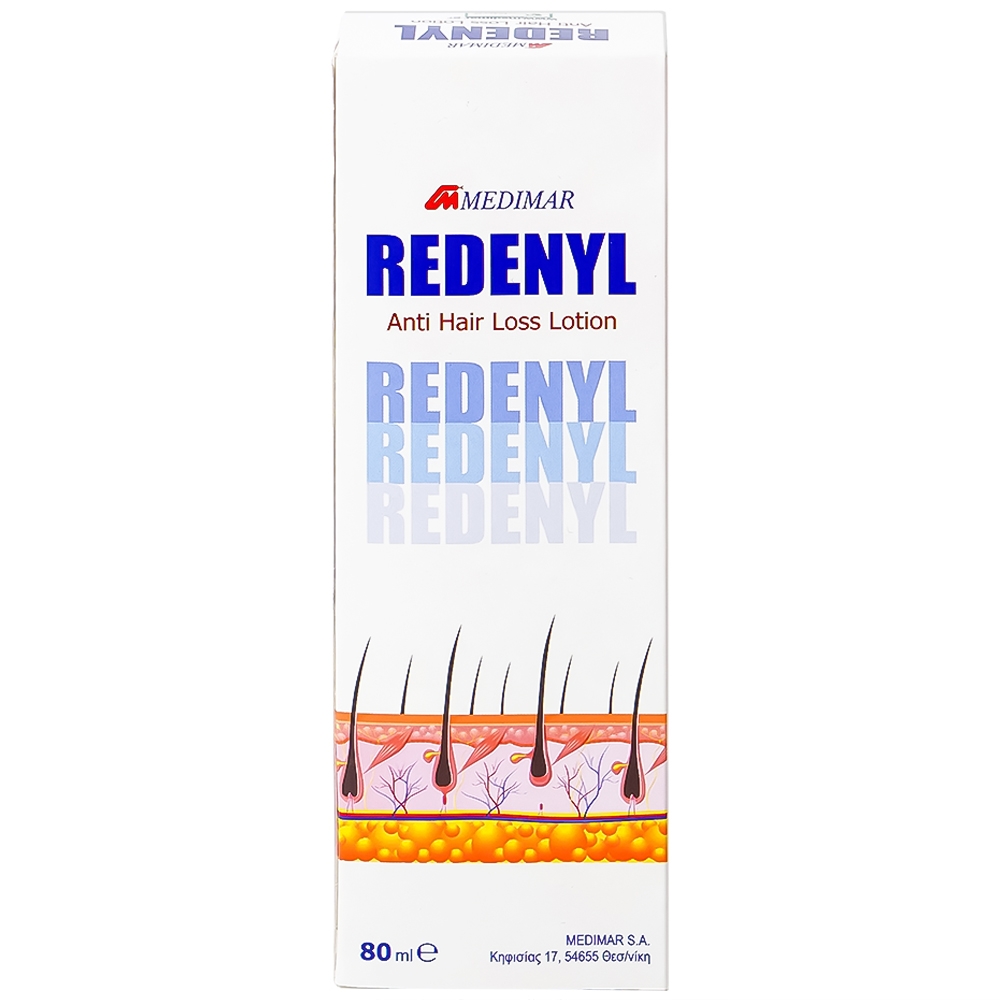 Hình ảnh Chai xịt Redenyl Lotion hỗ trợ giúp mọc tóc và ngăn ngừa rụng tóc (80ml)