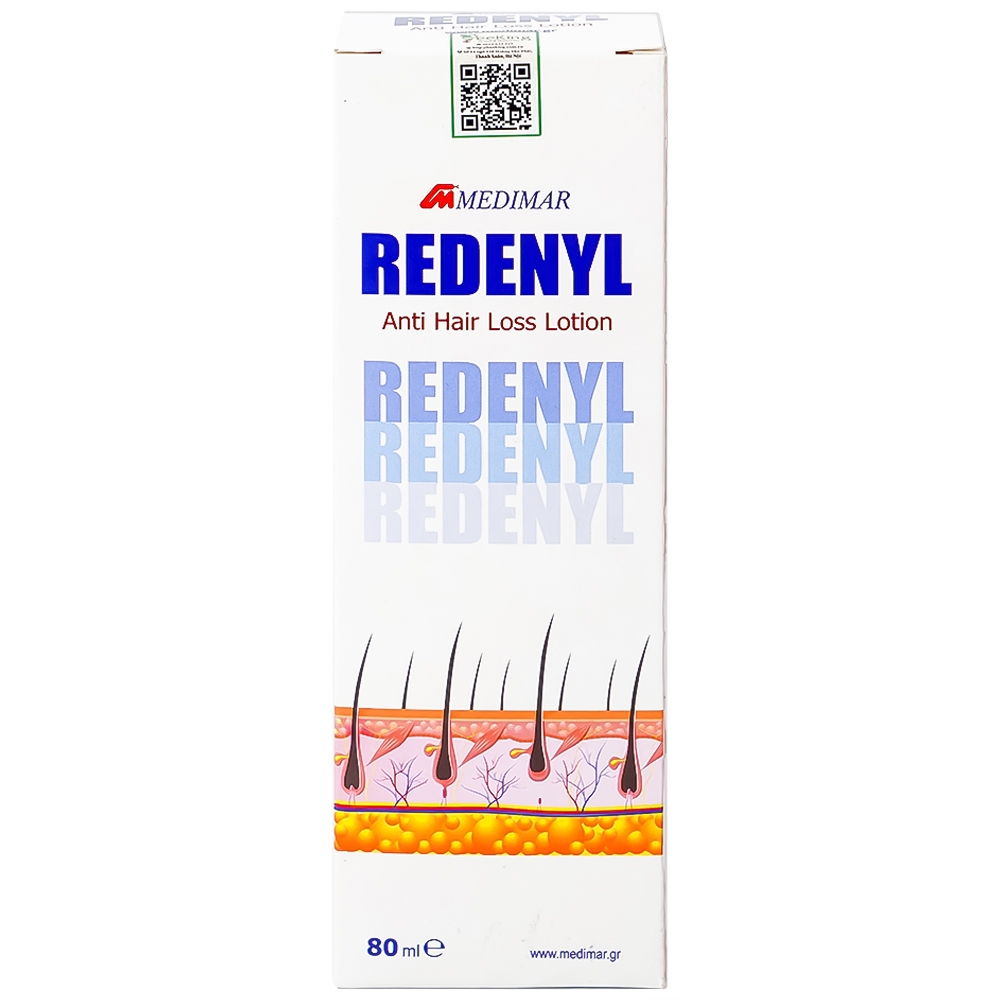 Hình ảnh Chai xịt Redenyl Lotion hỗ trợ giúp mọc tóc và ngăn ngừa rụng tóc (80ml)