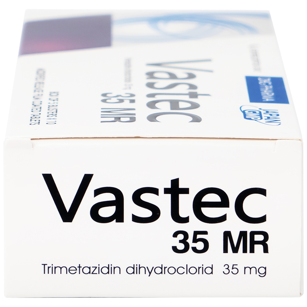Hình ảnh Thuốc Vastec 35 MR DHG điều trị đau thắt ngực ổn định (5 vỉ x 10 viên)