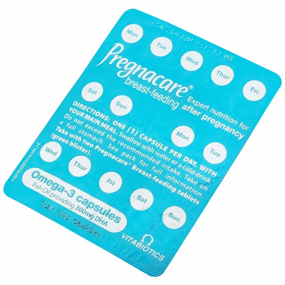 Hình ảnh Viên uống Pregnacare Breast Feeding Vitabiotics bổ sung vitamin và khoáng chất cho phụ nữ cho con bú (6 vỉ x 14 viên)