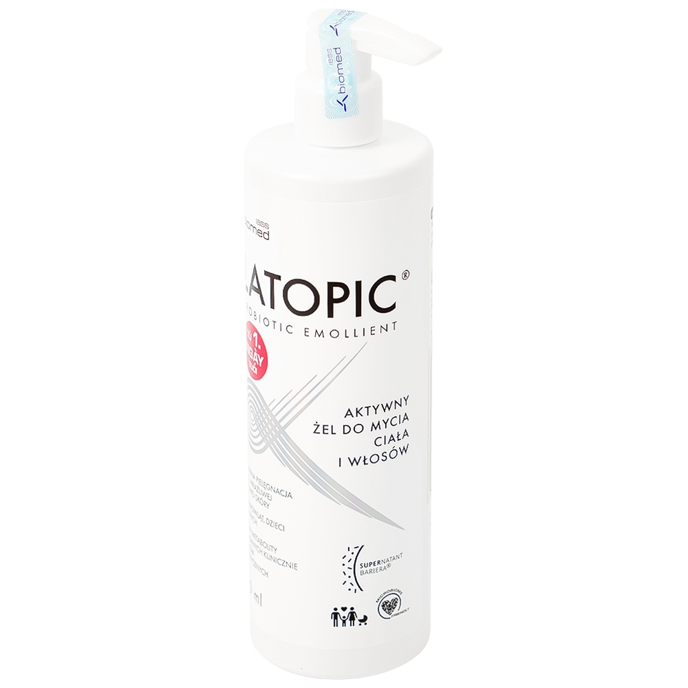 Hình ảnh Gel tắm gội Latopic Body and Hair Wash dành cho da dị ứng, kích ứng hỗ trợ dưỡng ẩm (400ml)