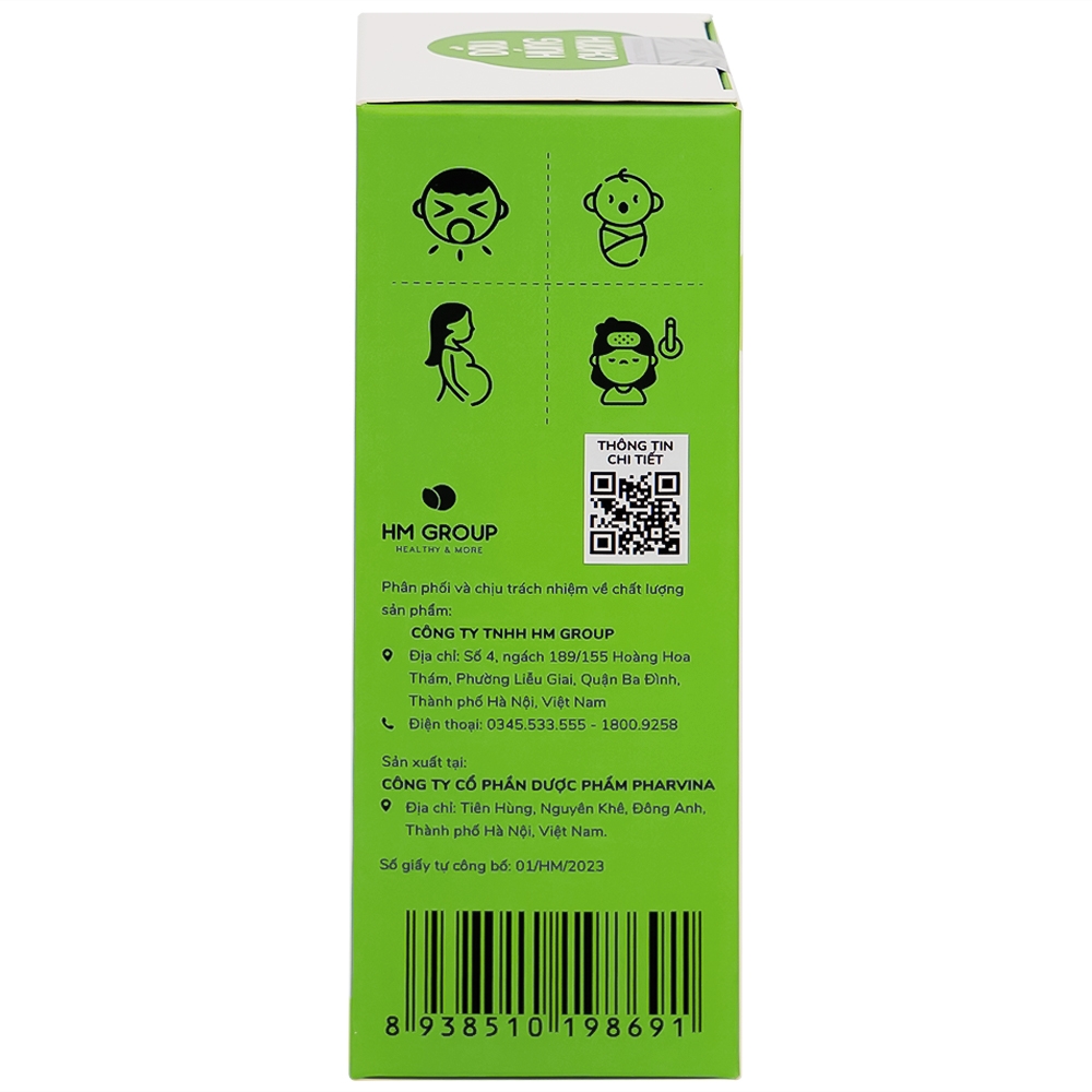 Hình ảnh Dầu Húng Chanh Lábebé hỗ trợ lợi phế trừ đờm, giảm ho (30ml)