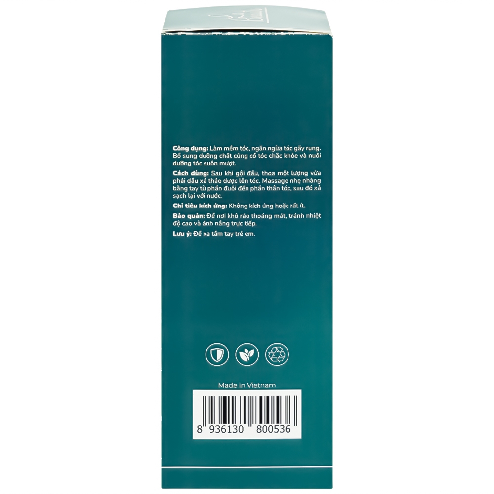 Hình ảnh Dầu xả thảo dược La Beauty củng cố chân tóc chắc khỏe, suôn mượt và ngăn ngừa gãy rụng (300ml)