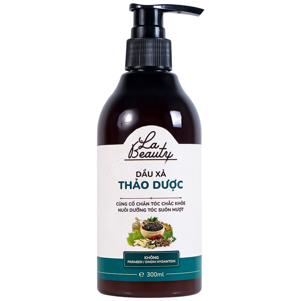 Hình ảnh Dầu xả thảo dược La Beauty củng cố chân tóc chắc khỏe, suôn mượt và ngăn ngừa gãy rụng (300ml)