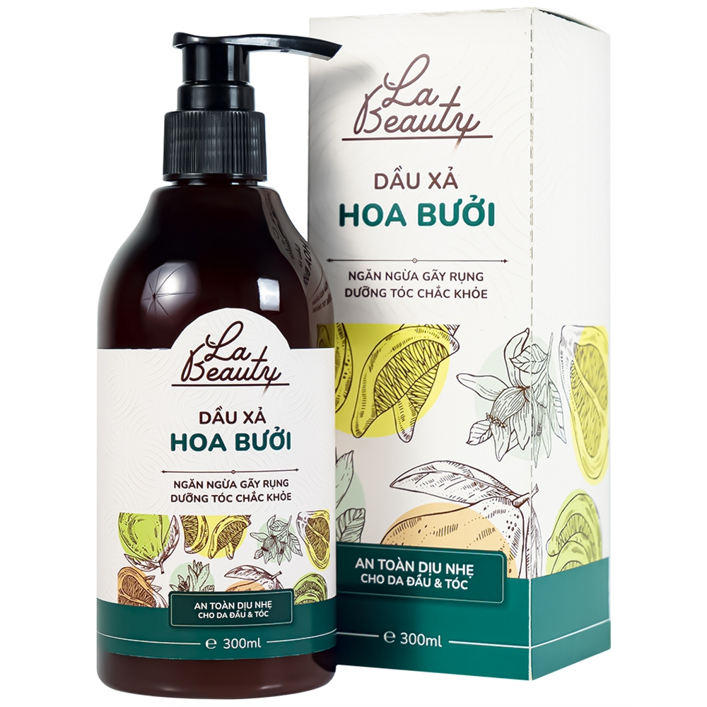Hình ảnh Dầu xả hoa bưởi La Beauty ngăn ngừa gãy rụng, dưỡng tóc chắc khỏe (300ml)
