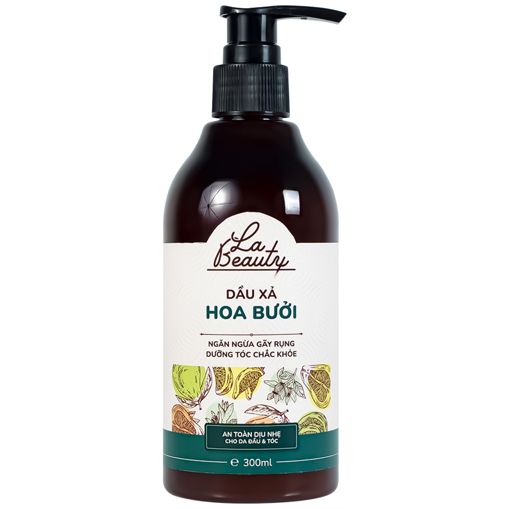 Hình ảnh Dầu xả hoa bưởi La Beauty ngăn ngừa gãy rụng, dưỡng tóc chắc khỏe (300ml)