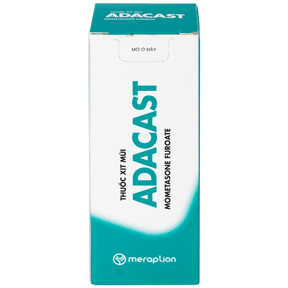Hình ảnh Thuốc xịt mũi Adacast Meraplion điều trị viêm mũi dị ứng, sung huyết và mất mùi, viêm mũi xoang (60 liều)