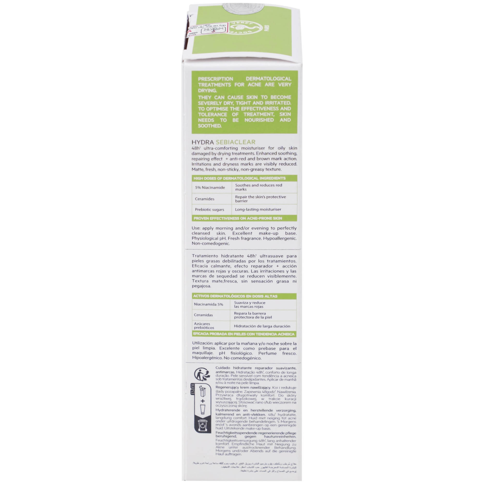 Hình ảnh Kem bôi SVR Sebiaclear Hydra dưỡng ẩm cho da dầu mụn (40ml)