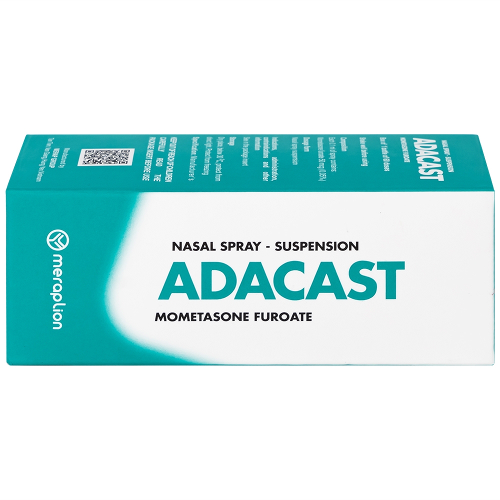 Hình ảnh Thuốc xịt mũi Adacast Meraplion điều trị viêm mũi dị ứng, sung huyết và mất mùi, viêm mũi xoang (60 liều)