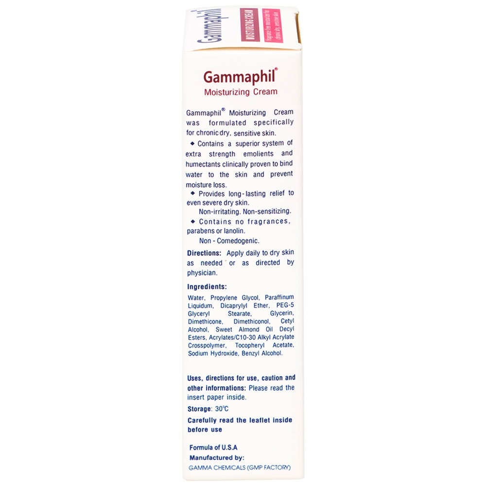 Hình ảnh Kem dưỡng ẩm Gammaphil Moisturizing Cream dành cho mọi loại da (50g)