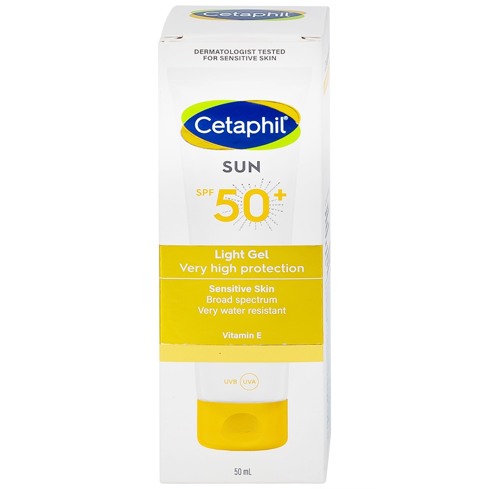 Hình ảnh Kem chống nắng Cetaphil Sun Spf 50+ bảo vệ da trước tác động của ánh nắng mặt trời (50ml)