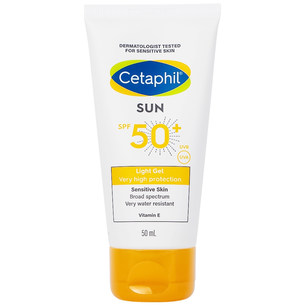 Hình ảnh Kem chống nắng Cetaphil Sun Spf 50+ bảo vệ da trước tác động của ánh nắng mặt trời (50ml)