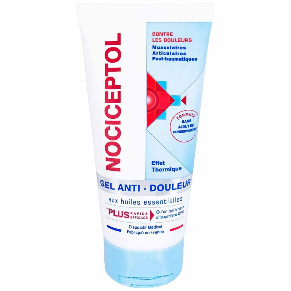 Hình ảnh Gel bôi ngoài da Nociceptol Gel giảm đau, nhức, mỏi cơ, xương, khớp, chấn thương, giảm bầm tím, sưng nề (60ml)