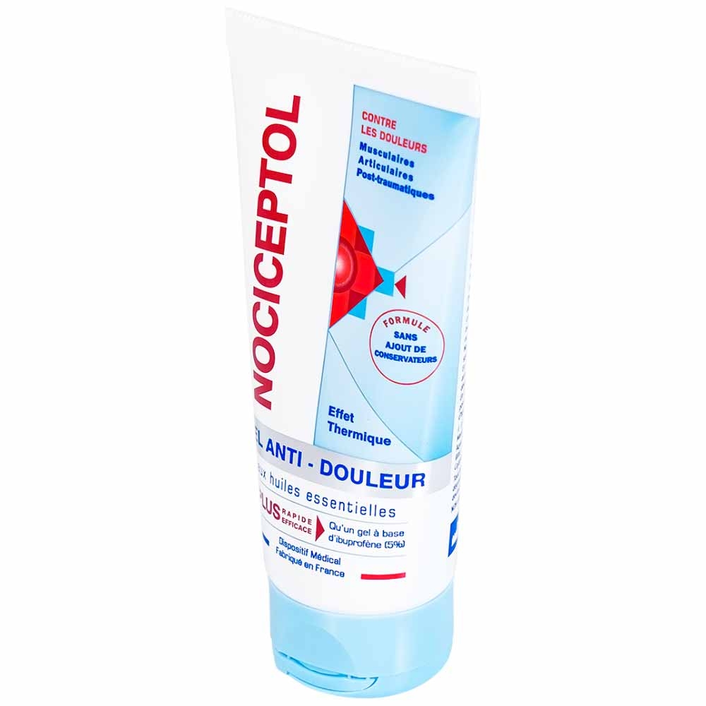 Hình ảnh Gel bôi ngoài da Nociceptol Gel giảm đau, nhức, mỏi cơ, xương, khớp, chấn thương, giảm bầm tím, sưng nề (60ml)