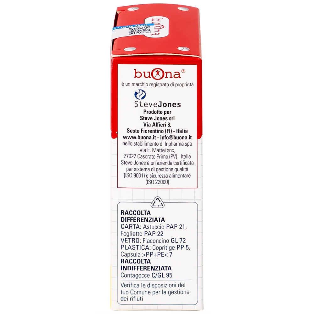 Hình ảnh Dung dịch Ferrodue 15ml Buona bổ sung sắt cho cơ thể, giảm nguy cơ thiếu máu