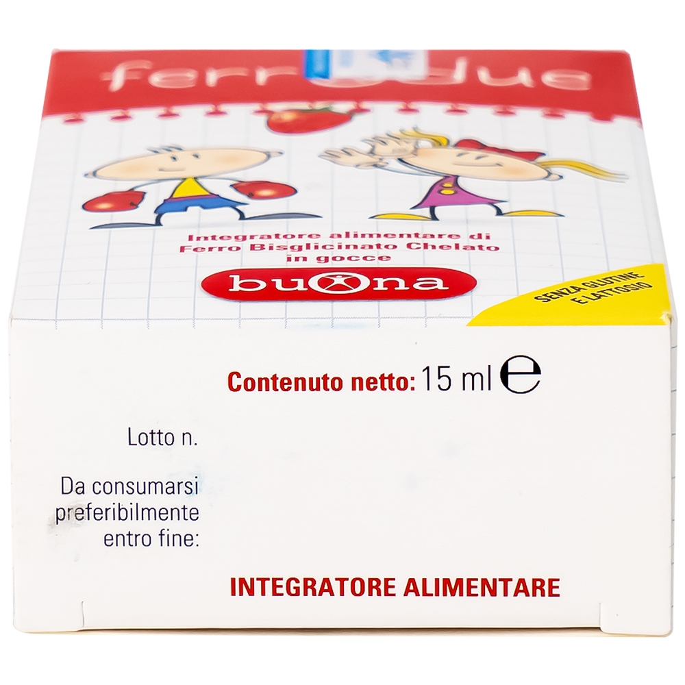 Hình ảnh Dung dịch Ferrodue 15ml Buona bổ sung sắt cho cơ thể, giảm nguy cơ thiếu máu