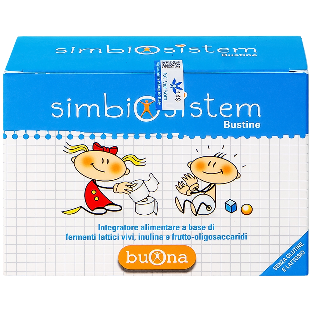 Hình ảnh Thực phẩm bảo vệ sức khỏe Simbiosistem Bouna bổ sung chất xơ (20 gói x 2g)