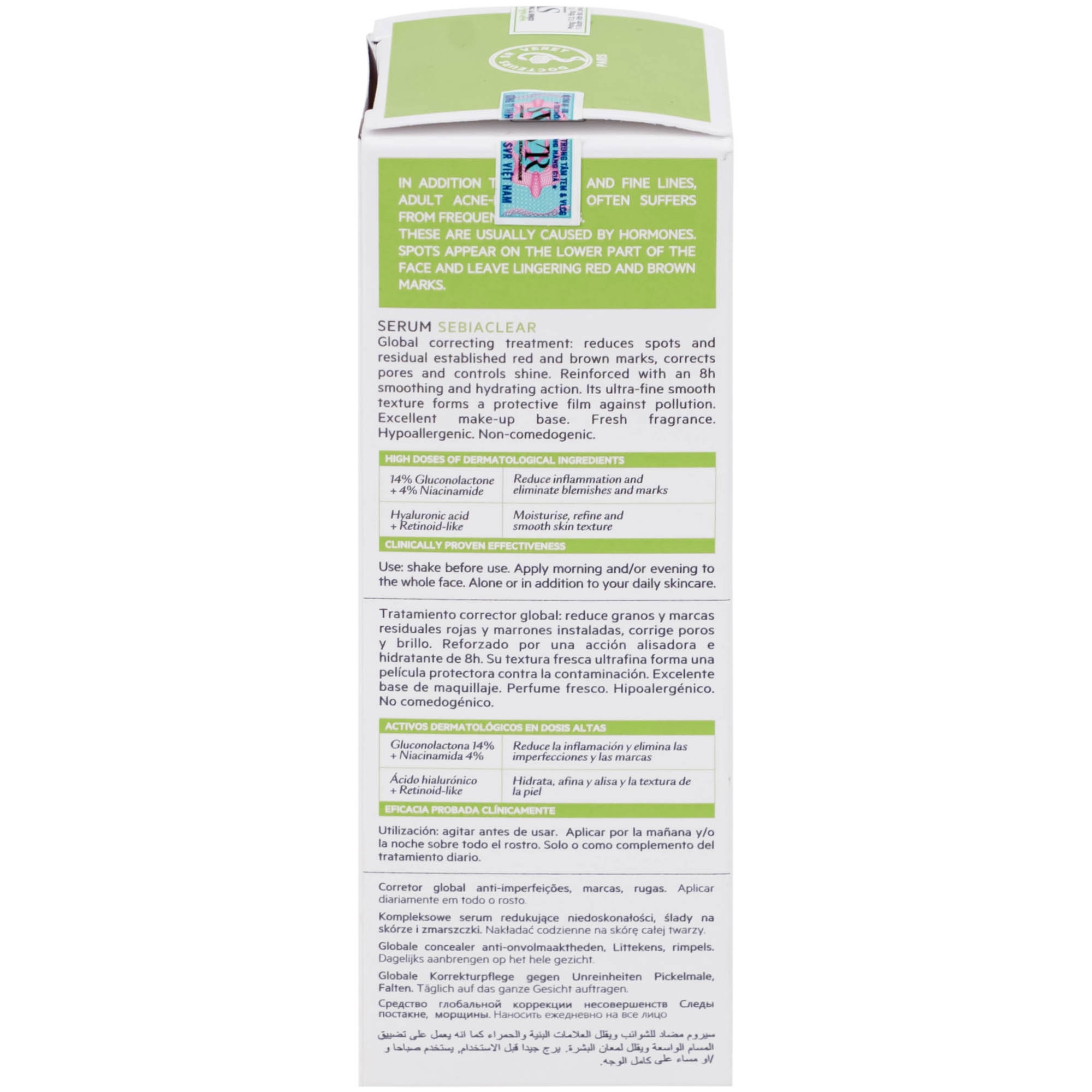 Hình ảnh Tinh chất SVR Sebiaclear Serum giảm mụn mờ thâm, làm mịn da (30ml)