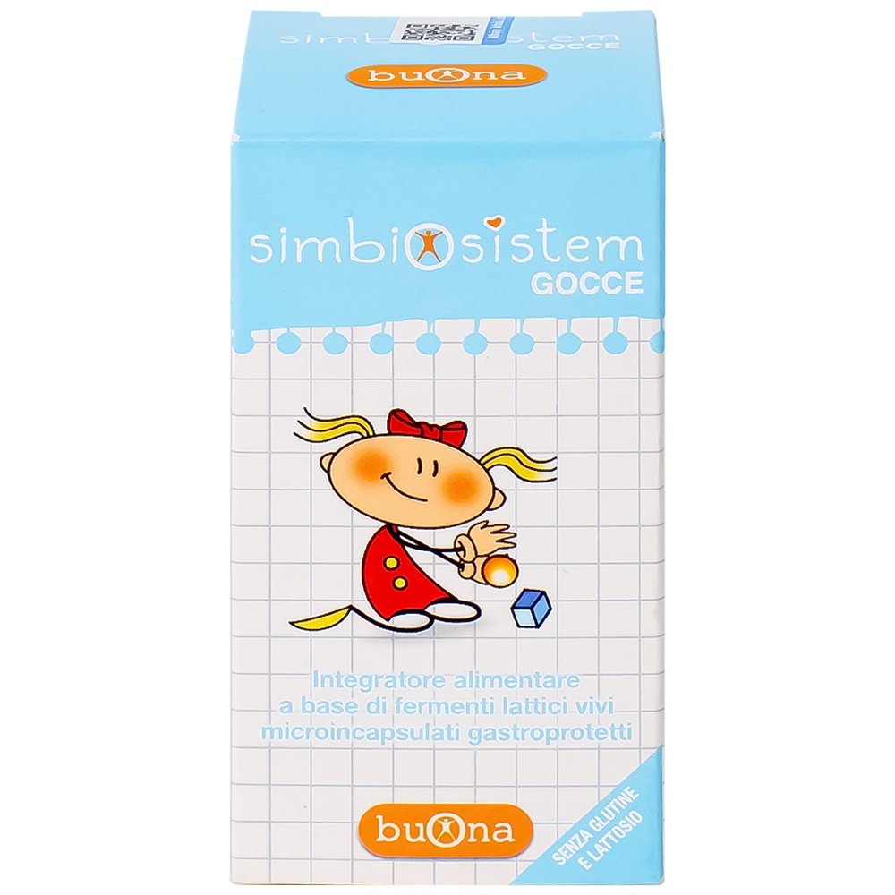 Hình ảnh Dung dịch Simbiosistem Gocce 10ml Buona bổ sung lợi khuẩn đường ruột