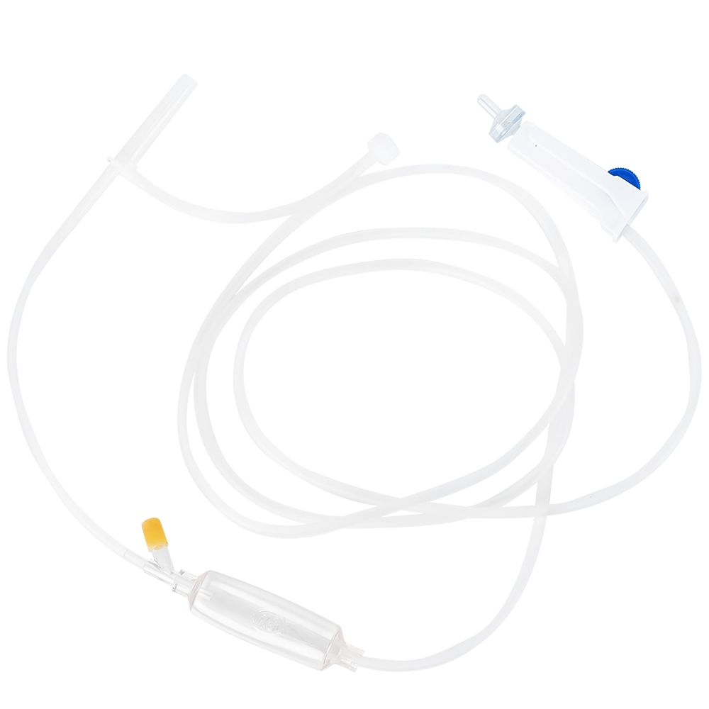 Hình ảnh Dây truyền dịch kim cánh bướm Greetmed 22g dùng để truyền dịch cho bệnh nhân