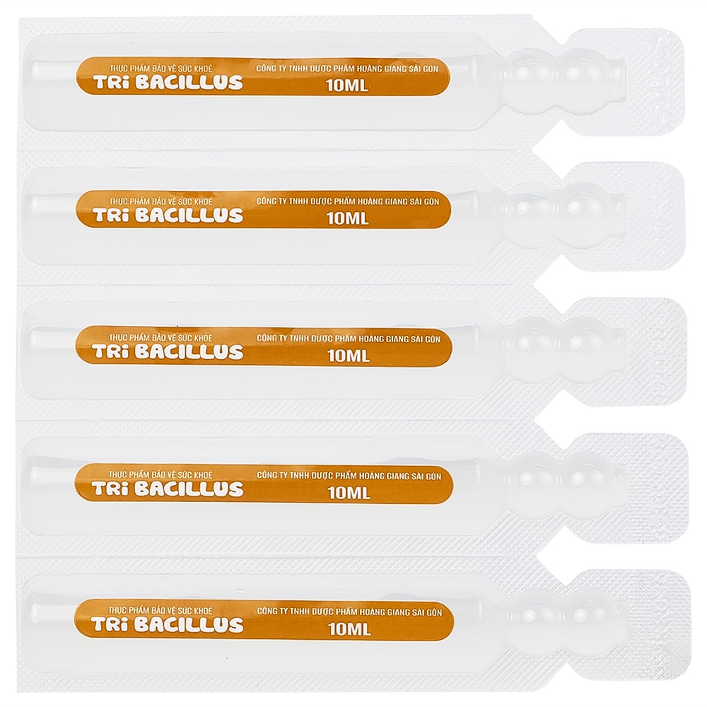 Hình ảnh Thực phẩm bảo vệ sức khỏe Probiotics Tribacilus HGSG Pharma hỗ trợ bổ sung lợi khuẩn đường ruột (20 ống x 10ml)